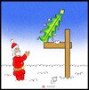 Cartoon: merry christmas (small) by Hossein Kazem tagged merry,christmas