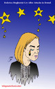 Cartoon: mogherini (small) by Hossein Kazem tagged mogherini