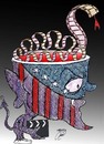 Cartoon: movie satanic (small) by Hossein Kazem tagged movie,satanic