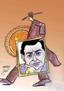 Cartoon: murat ahmeti (small) by Hossein Kazem tagged murat,ahmeti