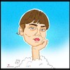 Cartoon: nika shakarami (small) by Hossein Kazem tagged cartoony,face