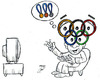 Cartoon: olympic medals (small) by Hossein Kazem tagged olympic,medals
