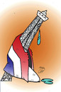 Cartoon: pray for paris (small) by Hossein Kazem tagged pray,for,paris