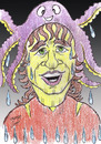 Cartoon: Puyol (small) by Hossein Kazem tagged puyol