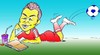 Cartoon: ronaldo (small) by Hossein Kazem tagged ronaldo