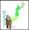 Cartoon: She was an angel ... mahsa amini (small) by Hossein Kazem tagged she,was,an,angel