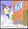 Cartoon: snowman (small) by Hossein Kazem tagged snowman