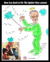 Cartoon: stan lee (small) by Hossein Kazem tagged stan,lee