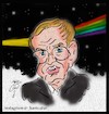 Cartoon: stephen hawking (small) by Hossein Kazem tagged stephen,hawking