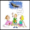 Cartoon: stork father!!! (small) by Hossein Kazem tagged stork,father