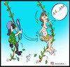 Cartoon: tarzan (small) by Hossein Kazem tagged tarzan