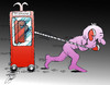 Cartoon: telephone (small) by Hossein Kazem tagged telephone