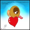 Cartoon: the god (small) by Hossein Kazem tagged god
