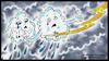 Cartoon: Thunder (small) by Hossein Kazem tagged thunder