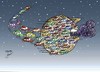 Cartoon: traffic in earh (small) by Hossein Kazem tagged traffic,in,earh