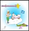 Cartoon: un and war (small) by Hossein Kazem tagged un,and,war