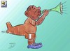 Cartoon: voice in world cup 2010 (small) by Hossein Kazem tagged voice,in,world,cup,2010