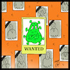 Cartoon: wanted corona (small) by Hossein Kazem tagged wanted,corona