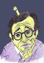 Cartoon: woody allen (small) by Hossein Kazem tagged woody,allen