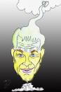 Cartoon: patrick swayze (small) by Hossein Kazem tagged patrick,swayze