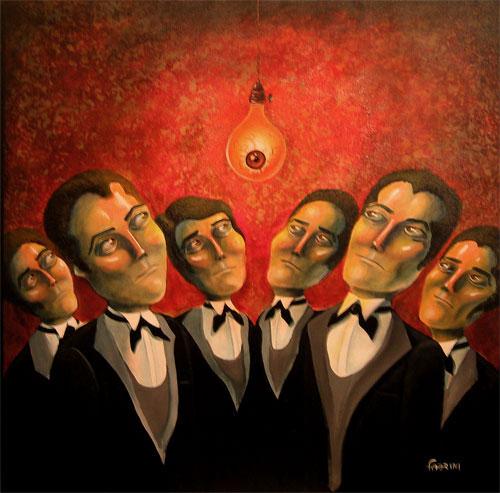 Cartoon: mariposas (medium) by fabrini tagged fabrini,ilustration,acrylic