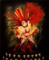Cartoon: 2 (small) by fabrini tagged acrylic,on,canvas