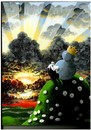 Cartoon: Königsberg (small) by kunstkai tagged kunstkai,illustration,könig,berg,königsberg,sonne,idylle,sonnenaufgang,schön,natur