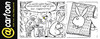 Cartoon: Playboy (small) by kunstkai tagged cartoon,kunstkai,playboy,bunny,bunnys,hase,rammler,sex,enttäuschung,zeitschrift