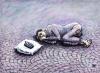 Cartoon: good night (small) by penapai tagged call,man,mobilphone,pillow