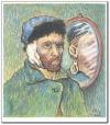 Cartoon: mirror (small) by penapai tagged van gogh 