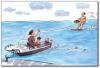 Cartoon: on the beach (small) by penapai tagged sea