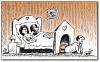 Cartoon: resignation (small) by penapai tagged dog