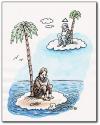 Cartoon: solitude (small) by penapai tagged god