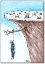 Cartoon: suicide (small) by penapai tagged ecology