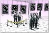 Cartoon: vernissage (small) by penapai tagged police