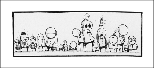Cartoon: Ensemble (medium) by itsabomb tagged ensemble