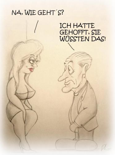 Cartoon: Besserwisser (medium) by philipolippi tagged pfarrer,nutte