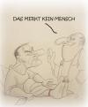 Cartoon: DAS MERKT KEIN MENSCH (small) by philipolippi tagged arzt kunstfehler doktor
