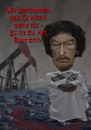 Cartoon: Gaddafi (small) by philipolippi tagged gaddafi,oil,blood