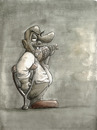 Cartoon: Haxe 2 (small) by philipolippi tagged haxe,essen,einbeiniger