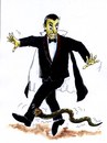 Cartoon: Dracula (small) by bojnican fero tagged no,text