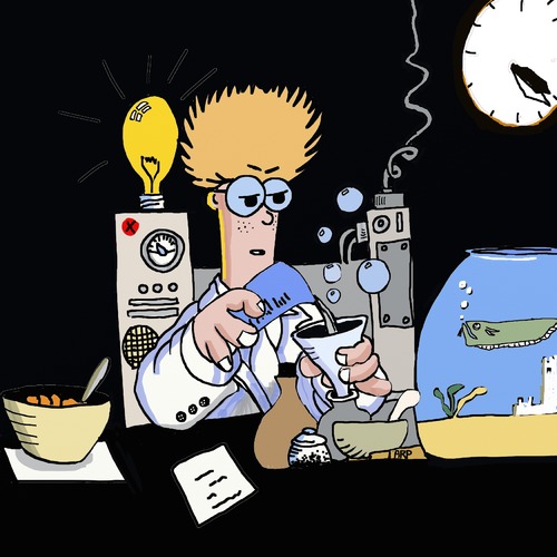 Cartoon: Beaker guy (medium) by tonyp tagged arp,arptoons,tonyp,beaker,guy
