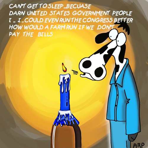 Cartoon: COW TRUTH (medium) by tonyp tagged arp,us,government,deer,xmas,cats,pot,music,shivering,den,toons,wacom,dogs,animals,games,cartoons,space,dreams,ipad,camera,tonyp,chickens