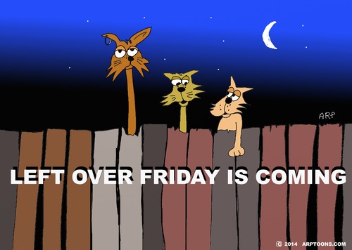 Cartoon: FENCE CATS (medium) by tonyp tagged arp,cats,fence,arptoons