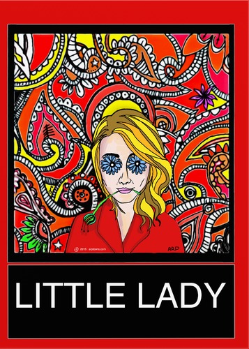Cartoon: Little Lady (medium) by tonyp tagged arp,little,lady,arptoons