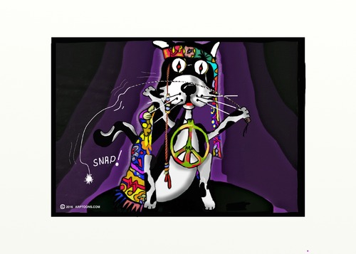 Cartoon: Zorroa (medium) by tonyp tagged arp,zorroa,cat
