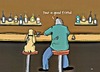 Cartoon: Bar Buddy (small) by tonyp tagged arp tonyp arptoons bar buddy bailey dog