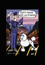 Cartoon: Do not mess with us French (small) by tonyp tagged arp french arptoons poodle