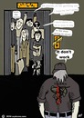 Cartoon: Elevator predigests (small) by tonyp tagged arp elevator arptoons fat people rude