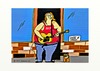 Cartoon: Gert ready to JAM! (small) by tonyp tagged arp,musicians,artist,cartoonist,arptoons